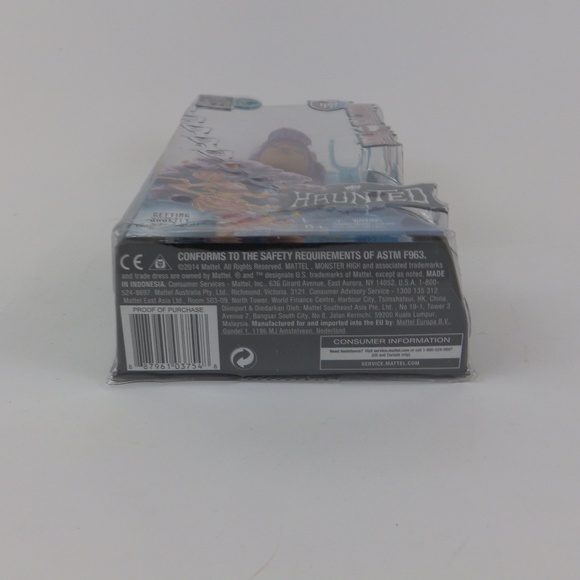 Monster High Clawdeen Wolf Haunted Getting Ghostly NIB 2014 Mattel - Picture 3 of 3